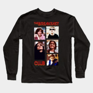 The Breakfast Retro Club - 80s Long Sleeve T-Shirt